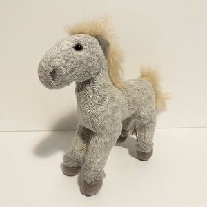 Russ Dappled Grey Horse Plush Small Stuffed Animal Pony Luv Pets 6” Toy Farm